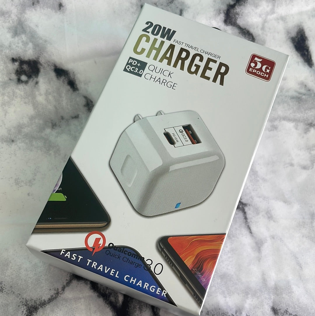 20w Charger usb y C